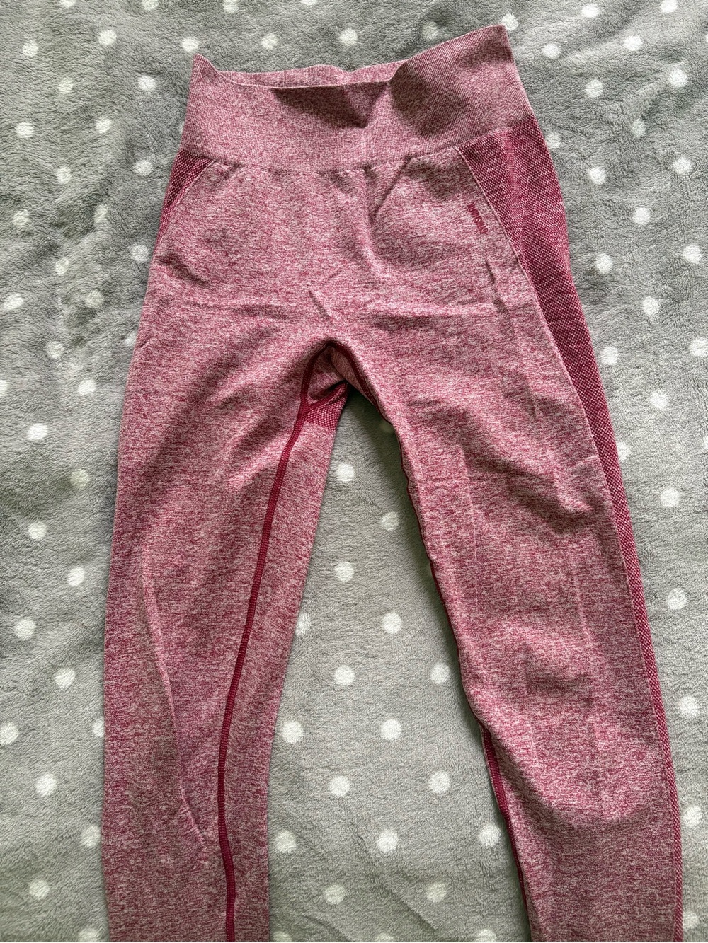 Gymshark Seamless Leggings | Red | Medium